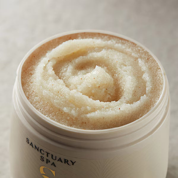 Sanctuary Spa golden sandalwood sand and salt scrub 300g (British brand)