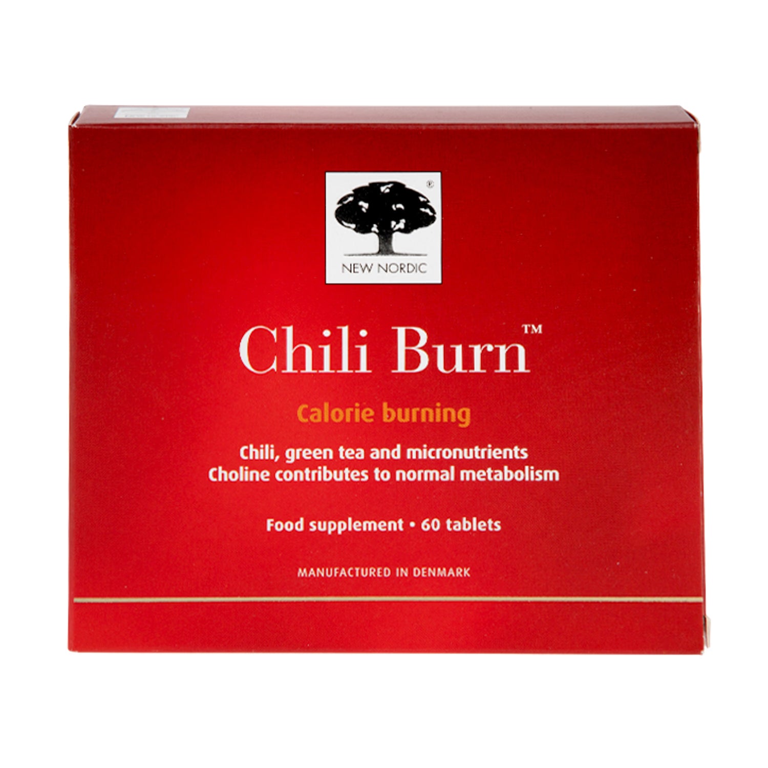 New Nordic Chili Burn 60 Tablets, imported from the UK