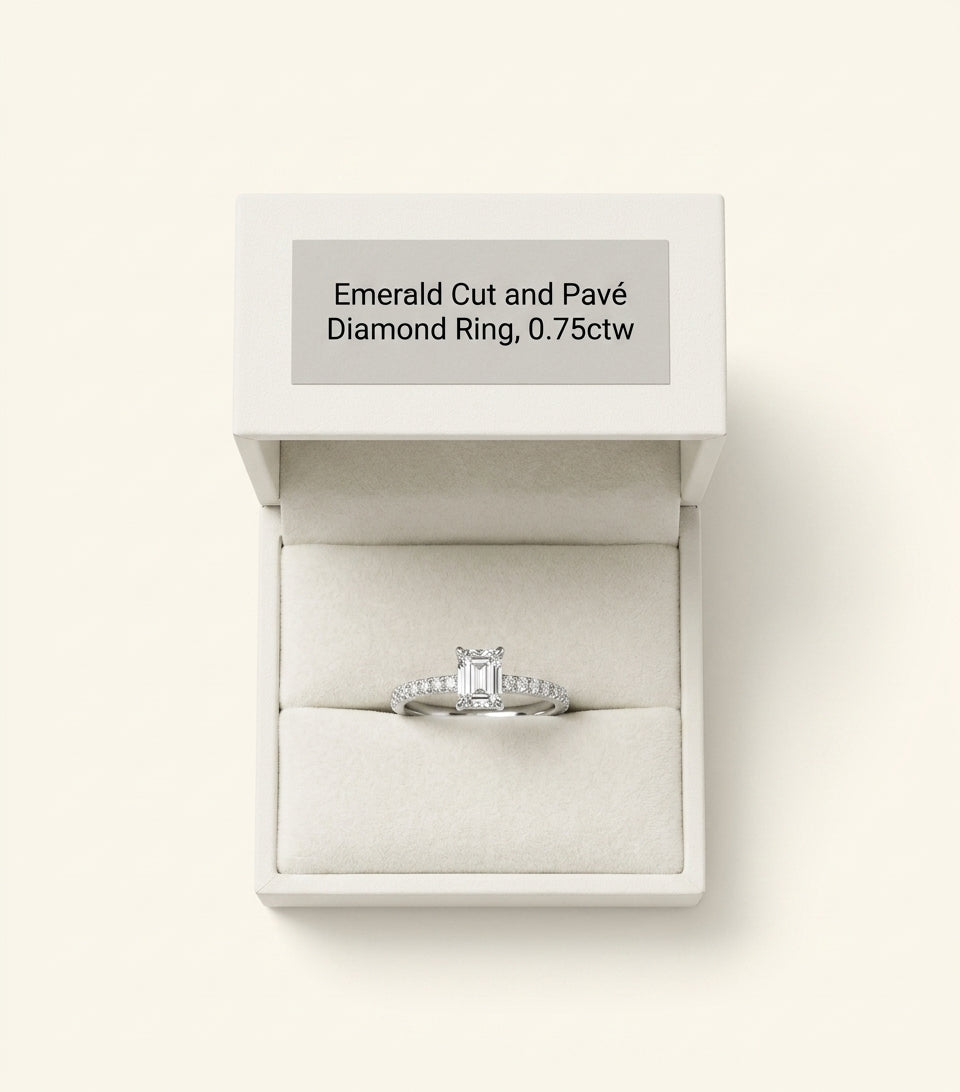Cartier white gold diamond ring Étincelle de Cartier, UK version