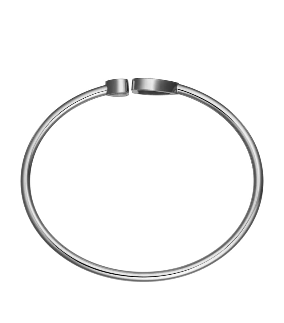 Chopard white gold diamond Happy Hearts bangle (British brand)