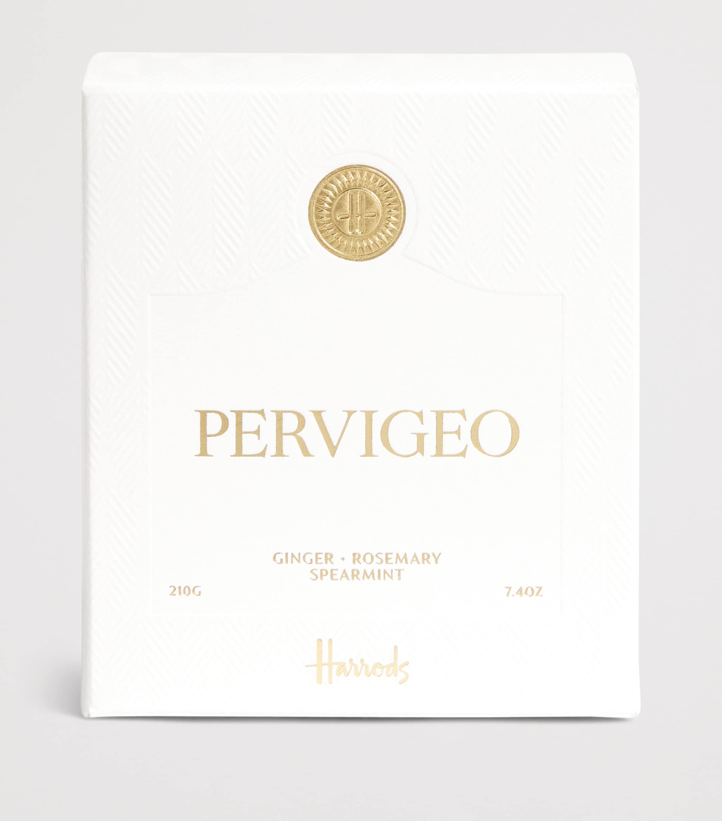 Harrods Pervigeo scented candle 210g, imported from the UK