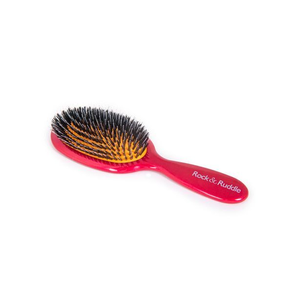 Rock & Ruddle Red Shimmer Small Synthetic Bristle Hairbrush GOODS Superdrug   