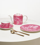 Wedgwood Pink Tonquin teapot 500ml (British brand)