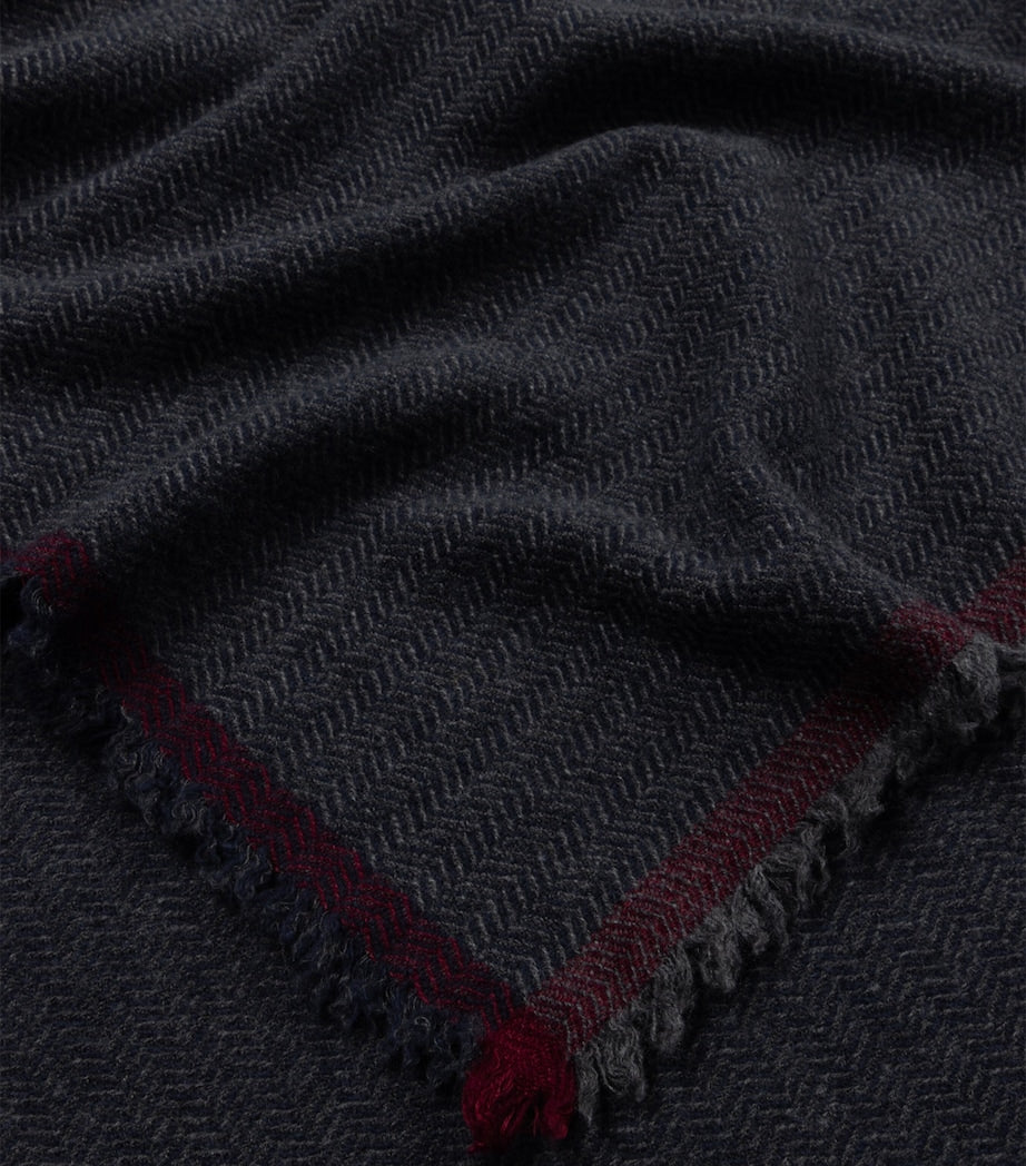 Begg x Co Calli Kaschmir-Merino-Überwurf 130x180cm - britisches Produkt