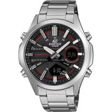 Casio Edifice black men's stainless steel watch (British brand)