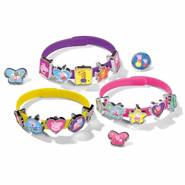 Peppa Pig bracelet and charm set - British product