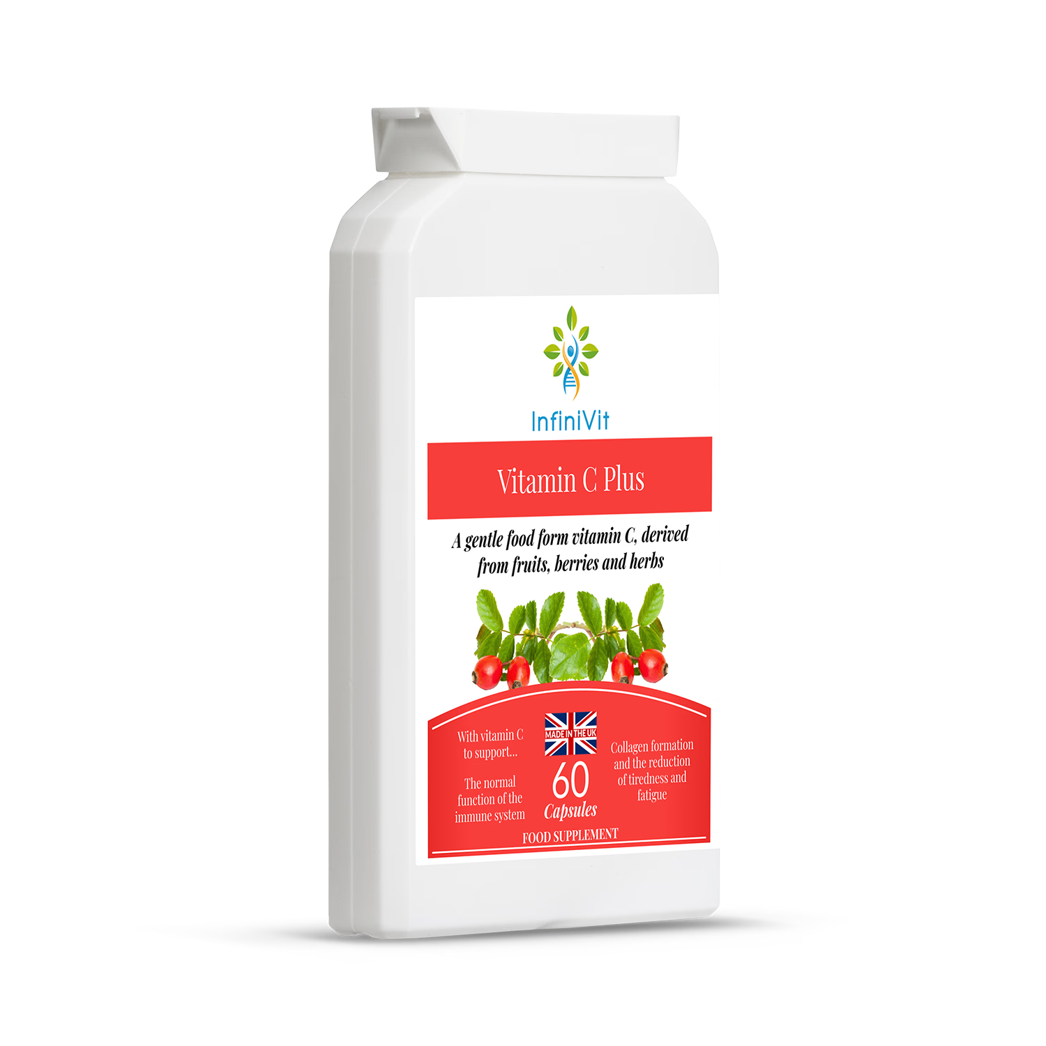 InfiniVit Vitamin C Plus 60 capsules, UK version