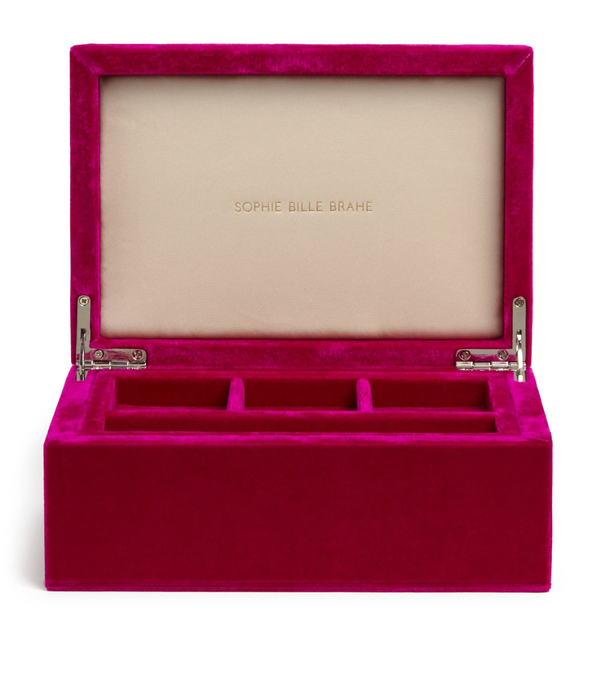 Sophie Bille Brahe Velvet Silk Tresor Grande jewellery box (British brand)