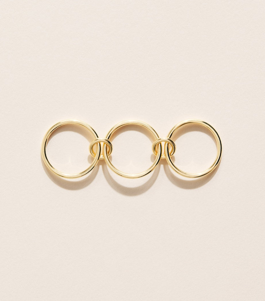 Spinelli Kilcollin Solarium ring 18kt yellow gold, UK version