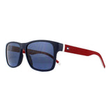 Tommy Hilfiger TH 1718/S black rectangular sunglasses, imported from the UK