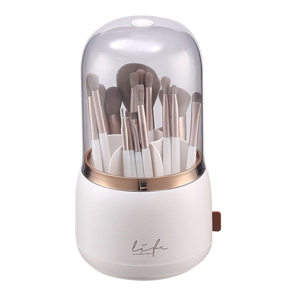 Livingandhome 7-slot rotating brush organiser 13.7cm (British brand)