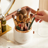 Livingandhome 7-slot rotating brush organiser 13.7cm (British brand)
