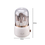 Livingandhome 7-slot rotating brush organiser 13.7cm (British brand)