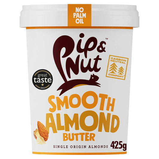 Pip & Nut Smooth Almond Butter 425g Upgrade your breakfast Sainsburys   