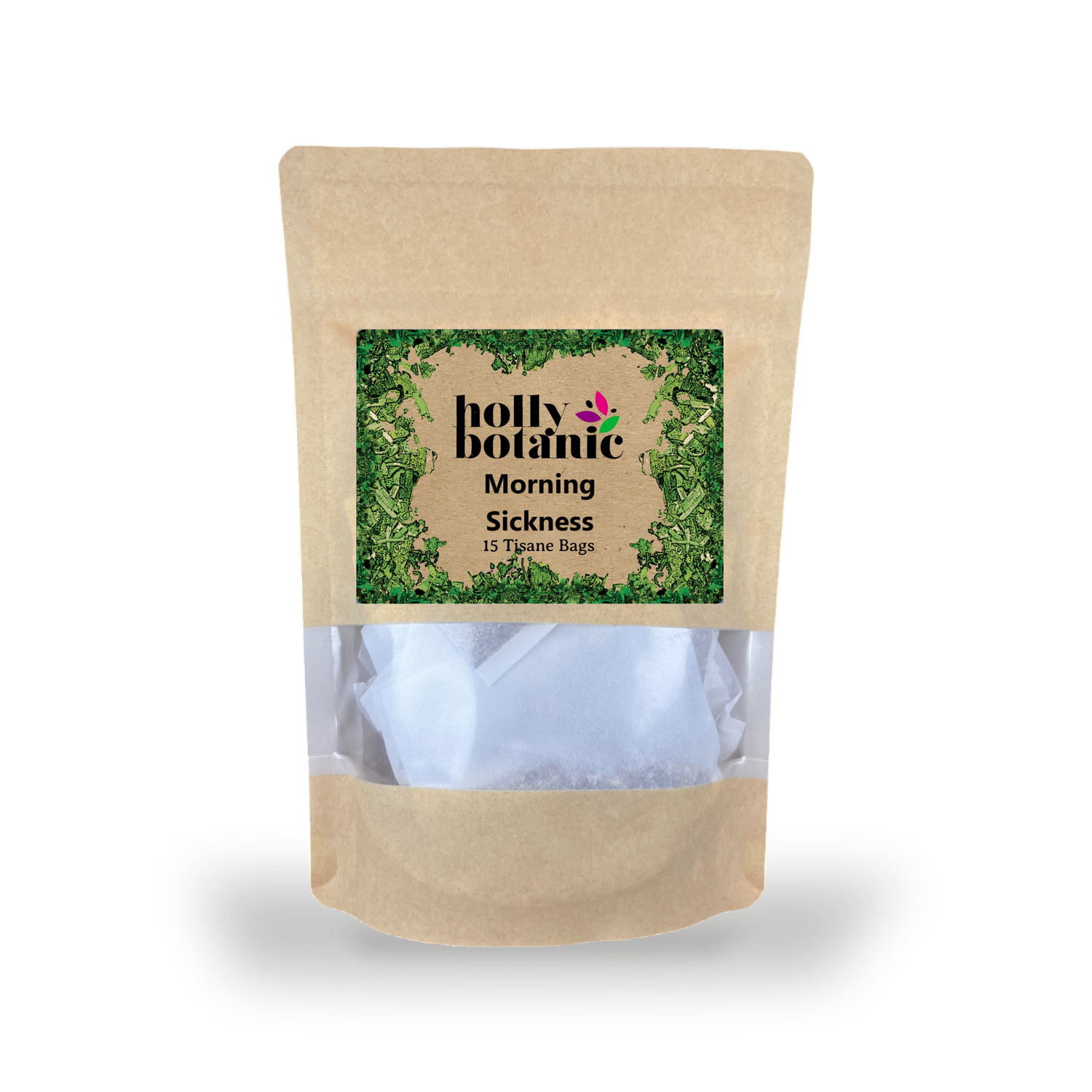 Holly Botanic Morning Sickness Tisane 15 tea bags - British product