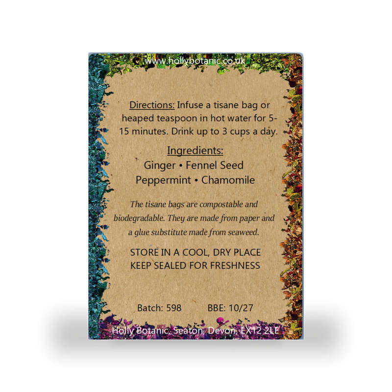 Holly Botanic Morning Sickness Tisane 15 tea bags - British product