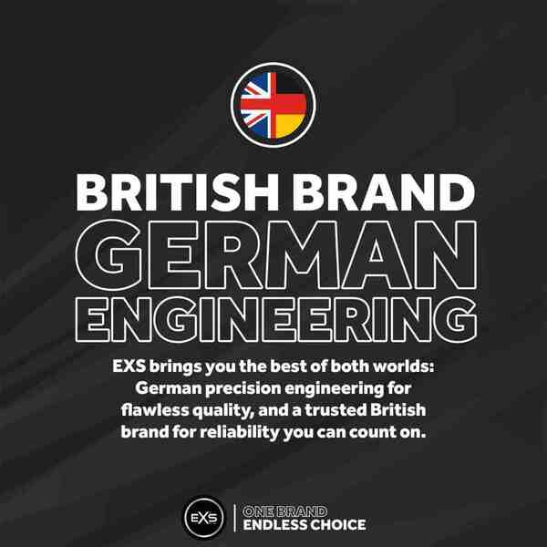 EXS ribbed dotted flared condoms 56 pack (British brand)