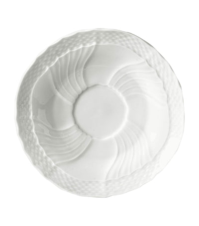 Harrods Porcelain Saucer with Sculptural Relief Detailing, 13cm- Buy online at McGrocer