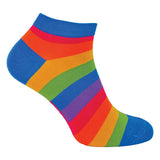 Mr Heron Mens Bamboo Rainbow Trainer Socks 6-11 UK GOODS Superdrug   