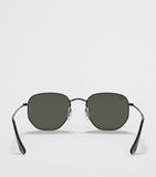 Lunettes de soleil irrégulières hexagonales en métal Ray-Ban, version UK