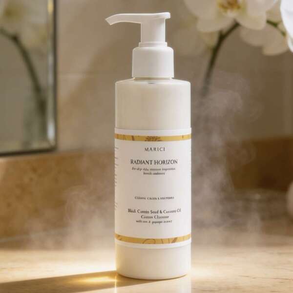 MARICI Black Cumin Seed & Coconut Oil cream cleanser 195ml (British brand)