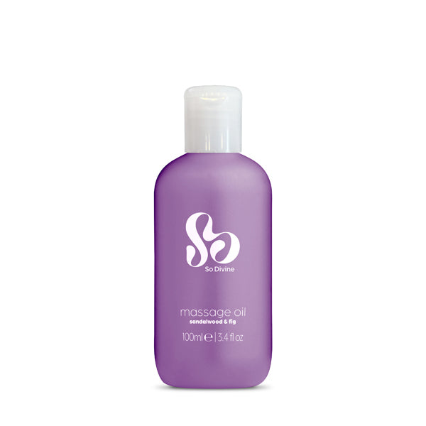 So Divine Sandalwood & Fig Massage Oil 100ml GOODS Superdrug   