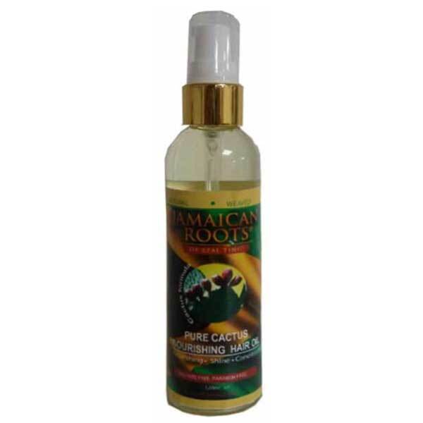 Jamaican Roots pure cactus nourishing hair oil, UK version
