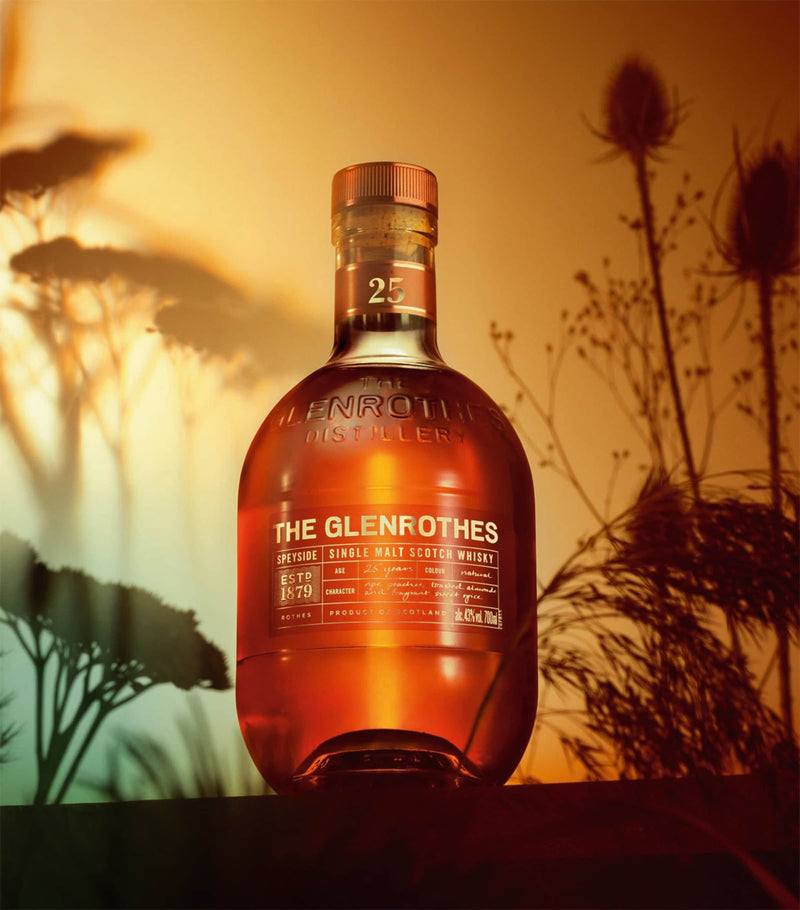 Glenrothes 25 Year Old single malt whisky 70cl (British brand)