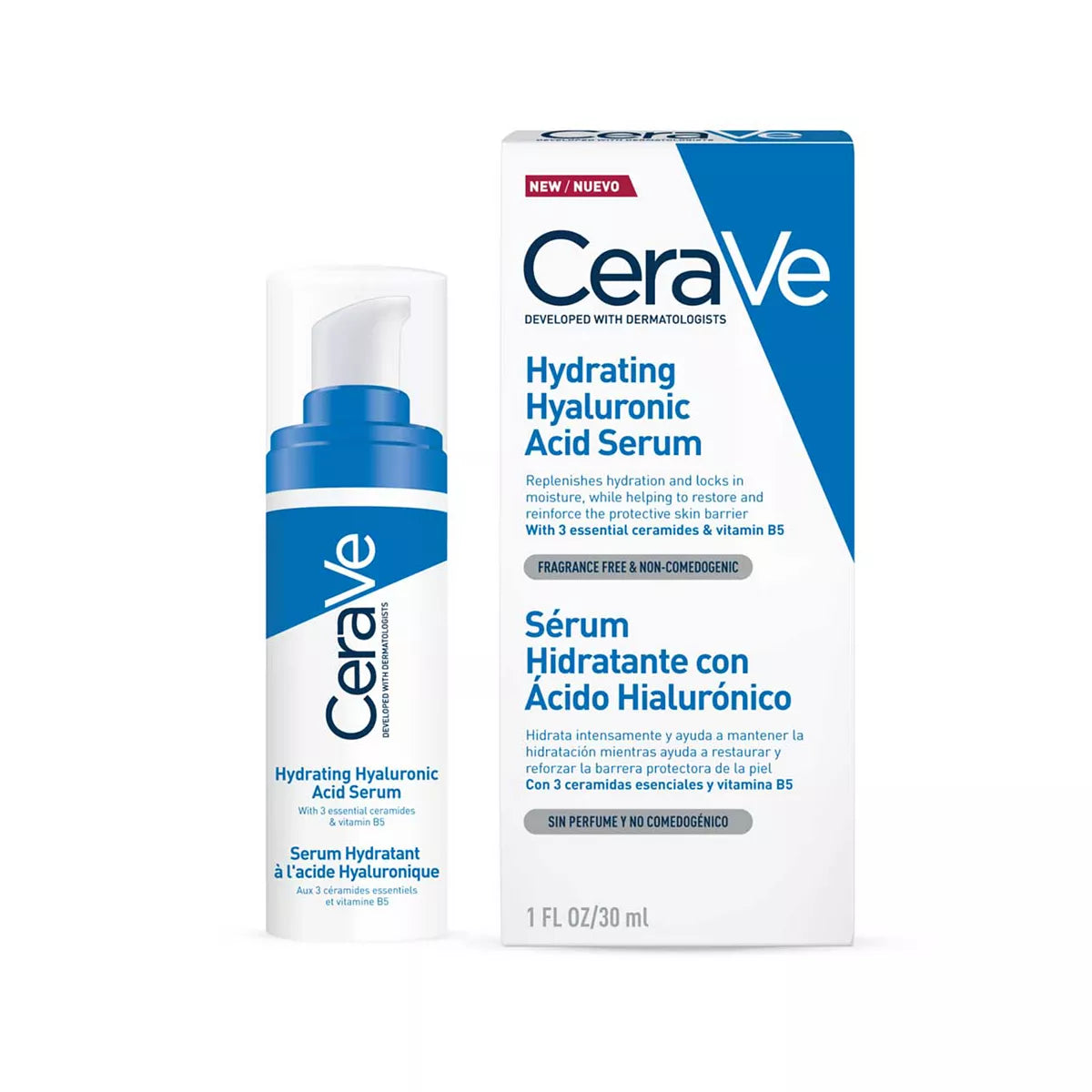 CeraVe Hydrating Hyaluronic Acid Serum 30ml - McGrocer