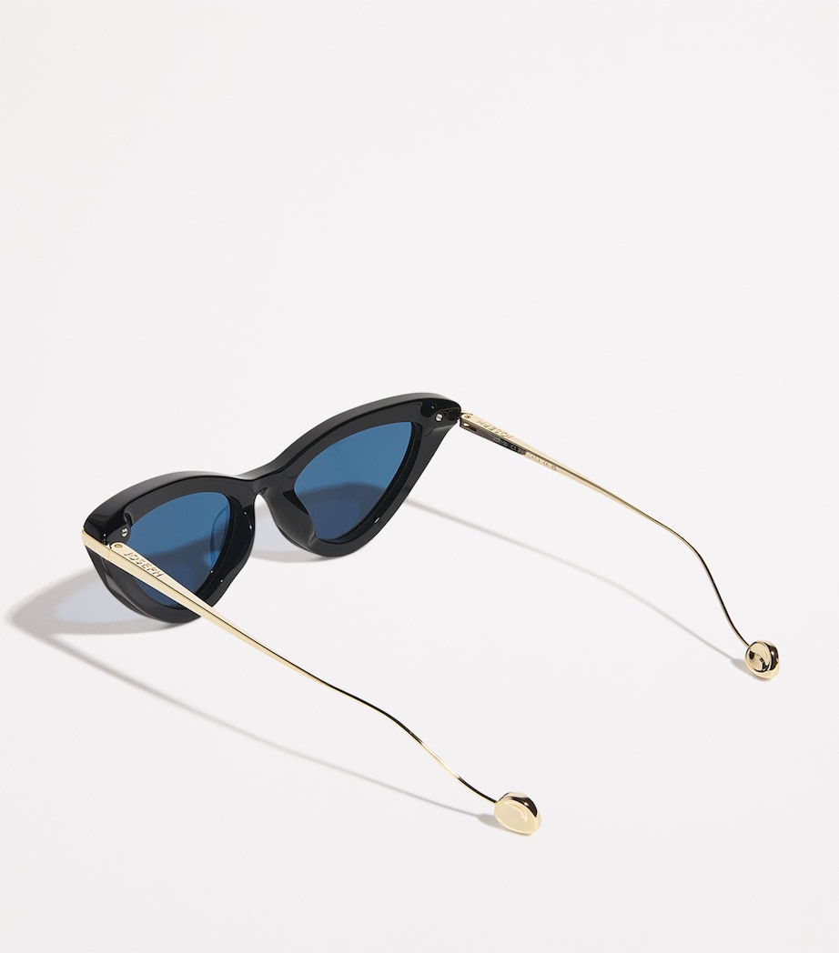 Joseph Cat Eye Laarous sunglasses with gold-tone arms, UK version