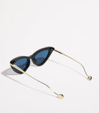 Joseph Cat Eye Laarous sunglasses with gold-tone arms, UK version