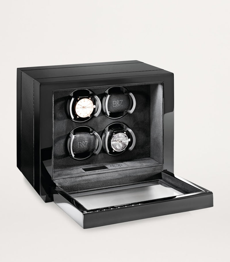 Buben Zorweg Vantage 4 carbon fiber watch winder, imported from the UK