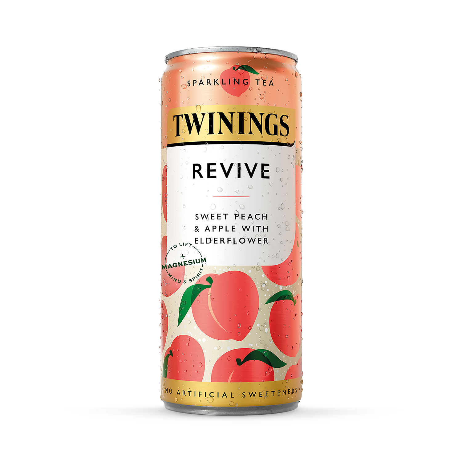 Twinings Sparkling Revive peach and apple with elderflower drink 250ml, UK version