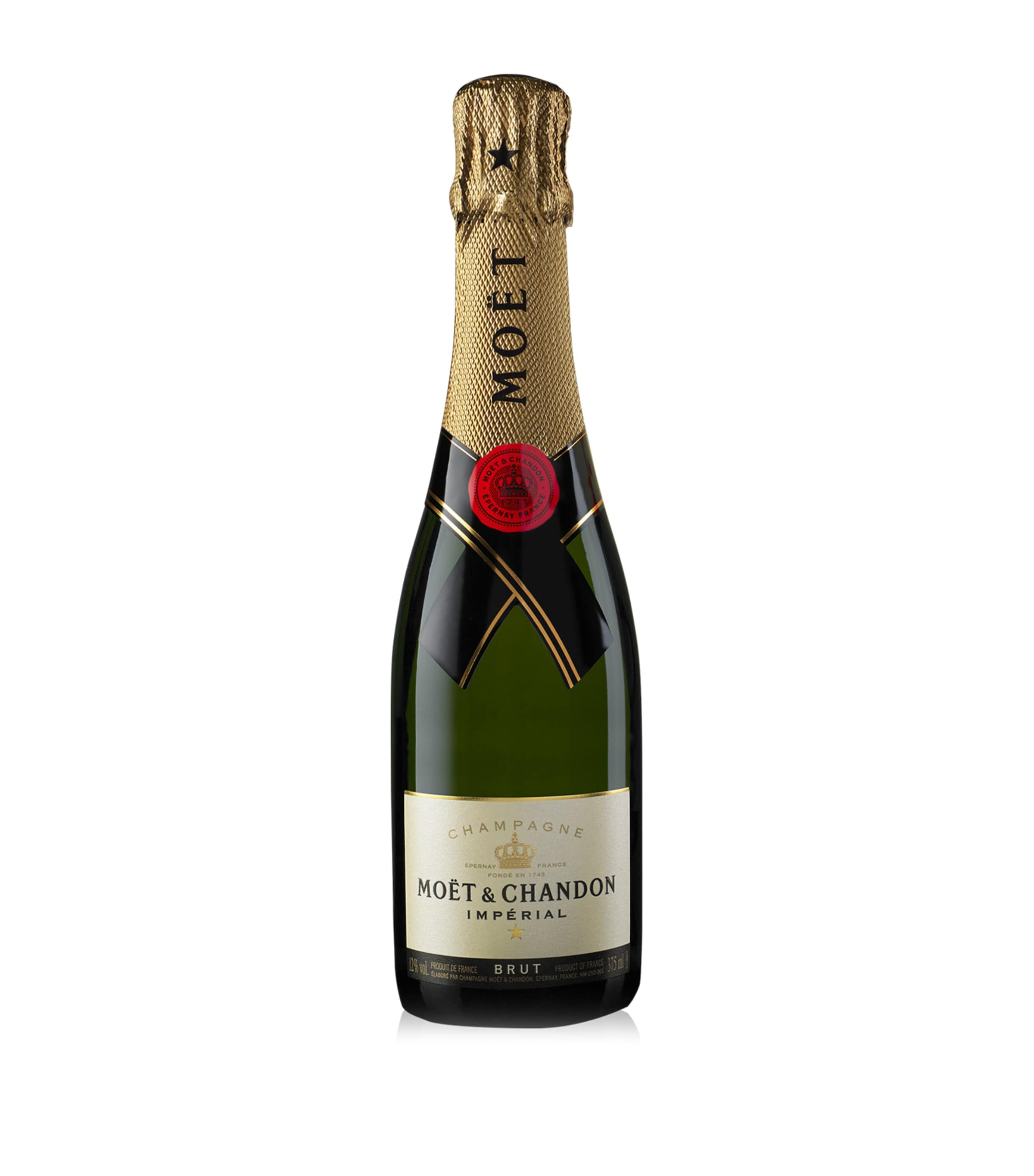 Moët & Chandon Brut Impérial Non-Vintage Champagne 37.5cl, imported from the UK