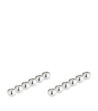 Christofle silver-plated Perles knife rest set of 2 - British product