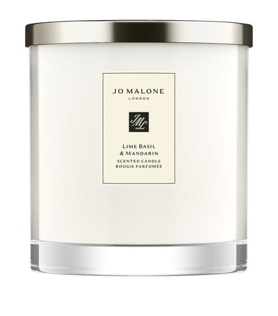 Harrods Jo Malone London Lime Basil & Mandarin Luxury Candle 2.1kg- Buy online at McGrocer