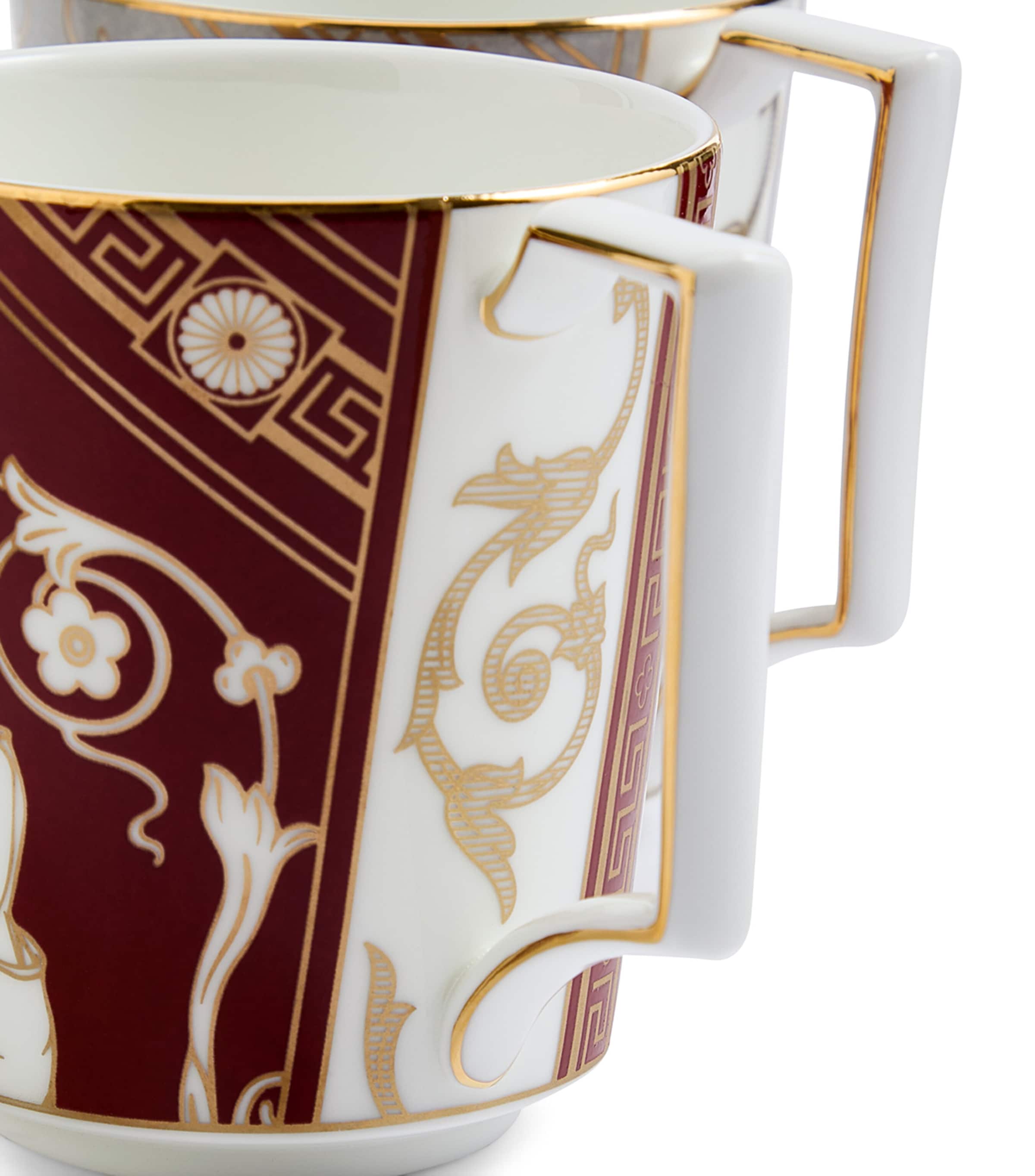 Wedgwood Valentine's Renaissance coffee mugs 300ml (British brand)