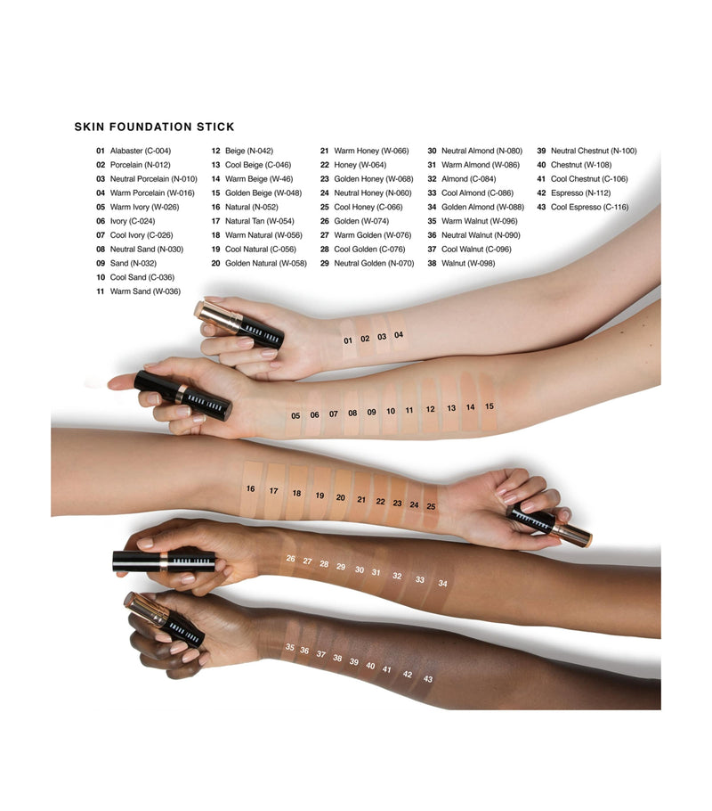Bobbi Brown skin foundation stick 9g (British brand)