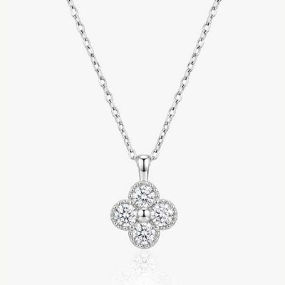 Superdrug MUCHV Sterling Silver Clover Necklace 45cm- Buy online at McGrocer