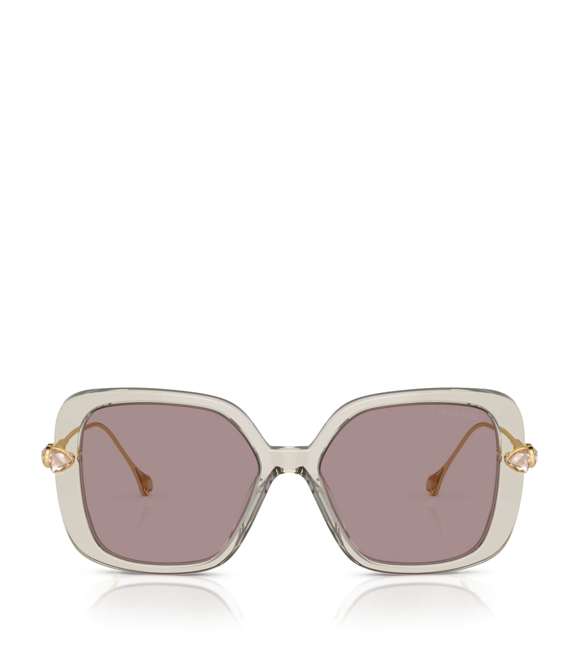 Swarovski oversized sunglasses (British brand)