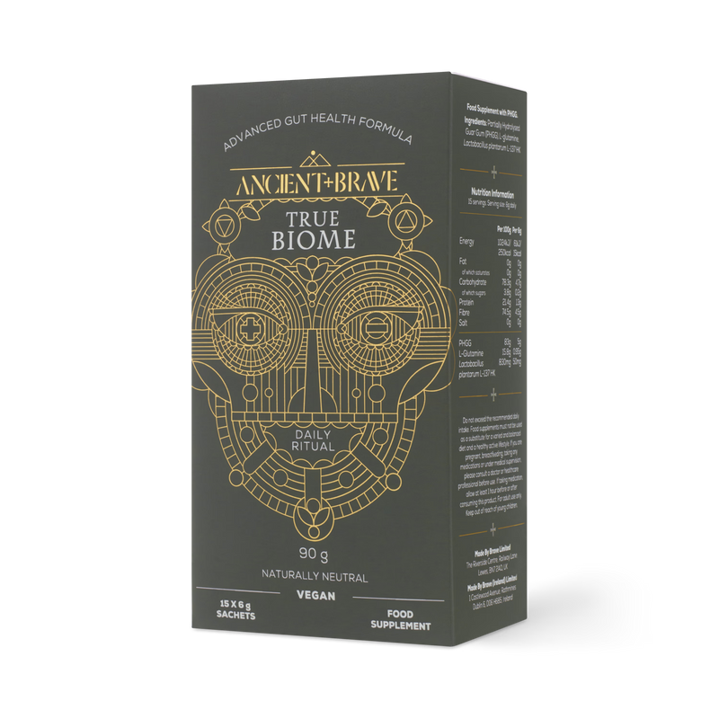 Ancient+Brave True Biome gut health supplement 15 sachets - British product