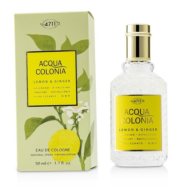 Acqua Colonia Lemon & Ginger Eau De Cologne Spray - 50ml GOODS Superdrug   