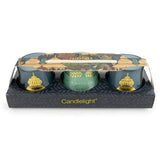 Candlelight three votive candles pear fig - British product