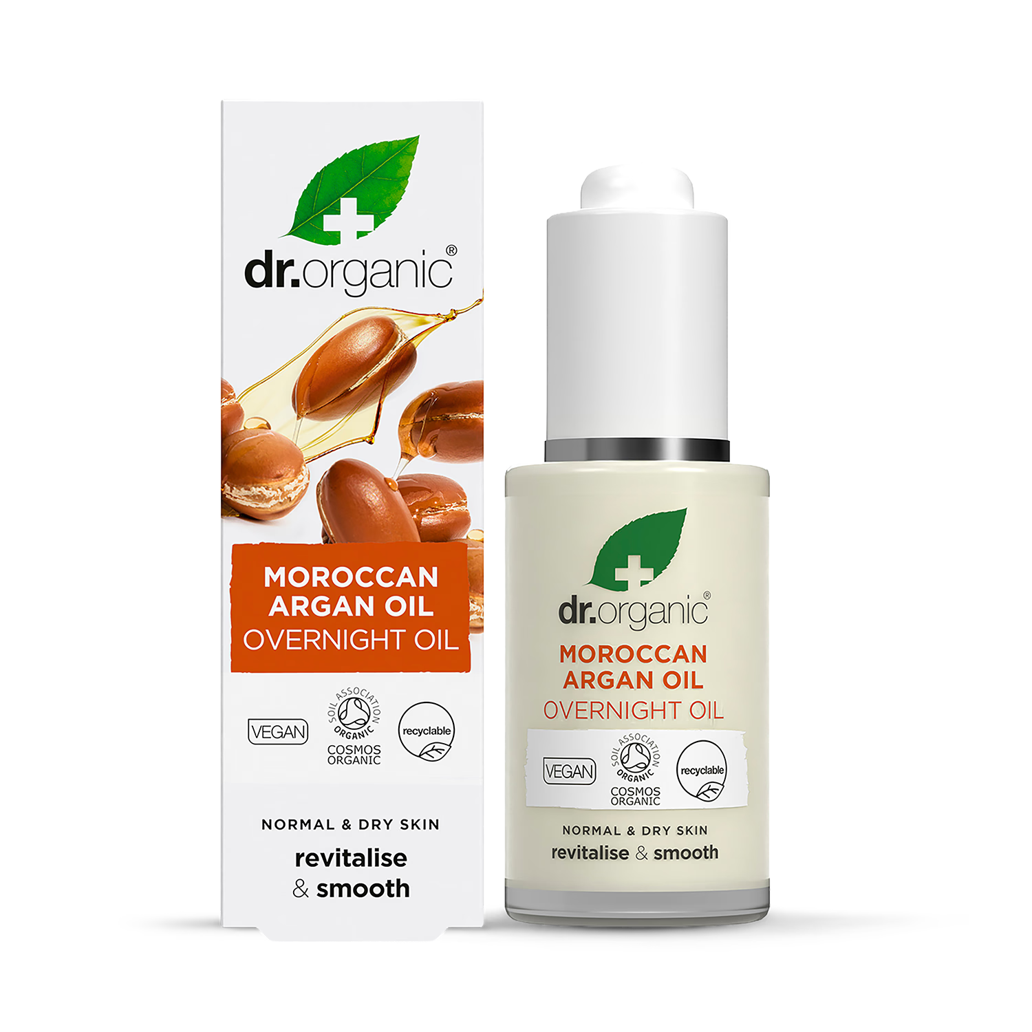 Dr Organic Moroccan Argan Oil Facial Oil 30ml - British product