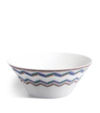 Missoni Home porcelain salad bowl zigzag pattern 26.5cm, imported from the UK