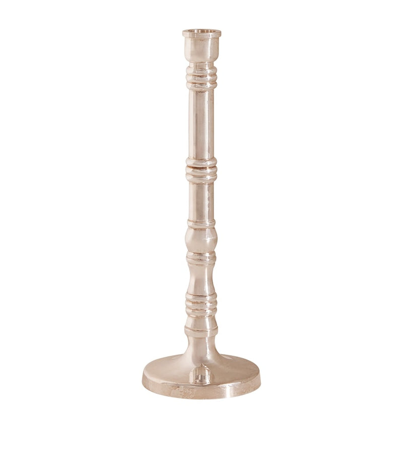 Soho Home silver-plated Stiden candlestick 27cm (British brand)