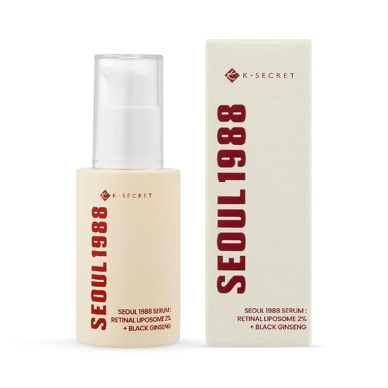 KSECRET SEOUL serum Retinal Liposome 2% Black Ginseng 30ml, UK version