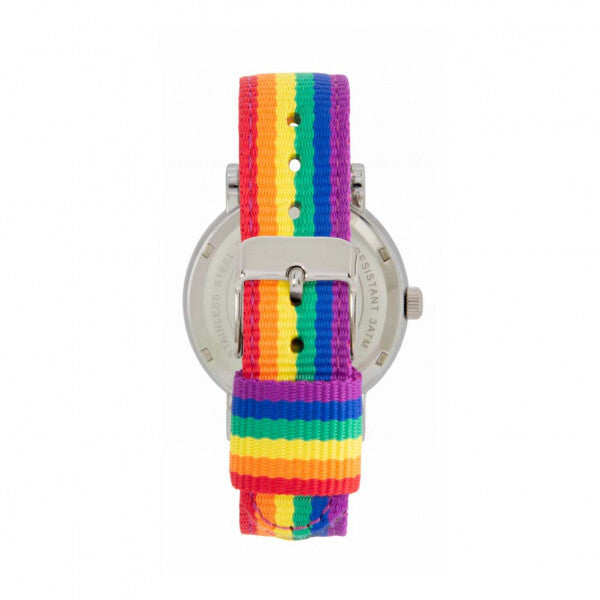 Toff London Pride Horizon watch 38mm multicolour Arabic numerals - British product