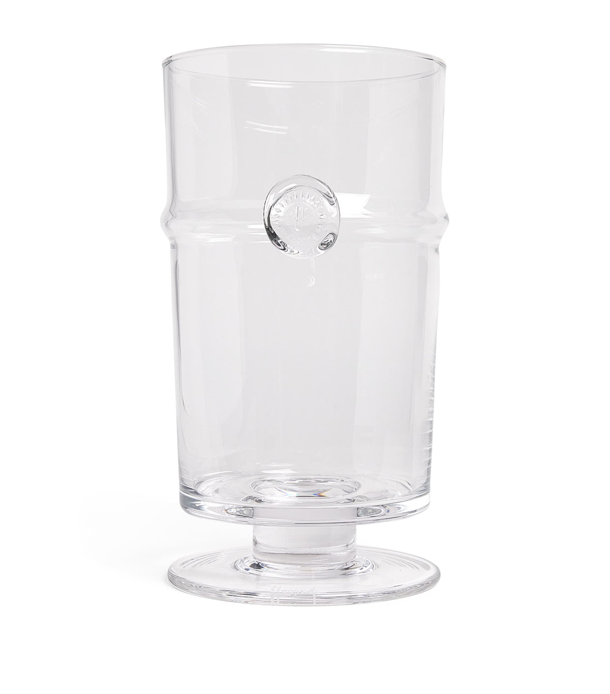 Harrods medium glass emblem vase, UK version