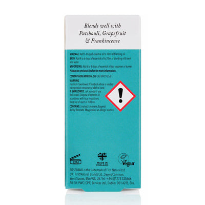 Tisserand Huile essentielle pure de myrrhe sauvage 9ml